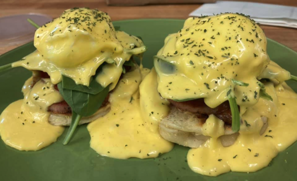 Eggs Benedict - The Local Hub - Bethel, ME